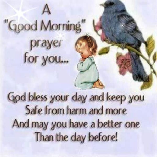 A Good Morning Prayer For You