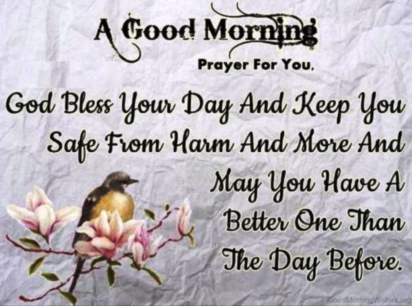 God Bless Your Day And Keep You