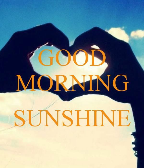 Good Morning Sunshine Image