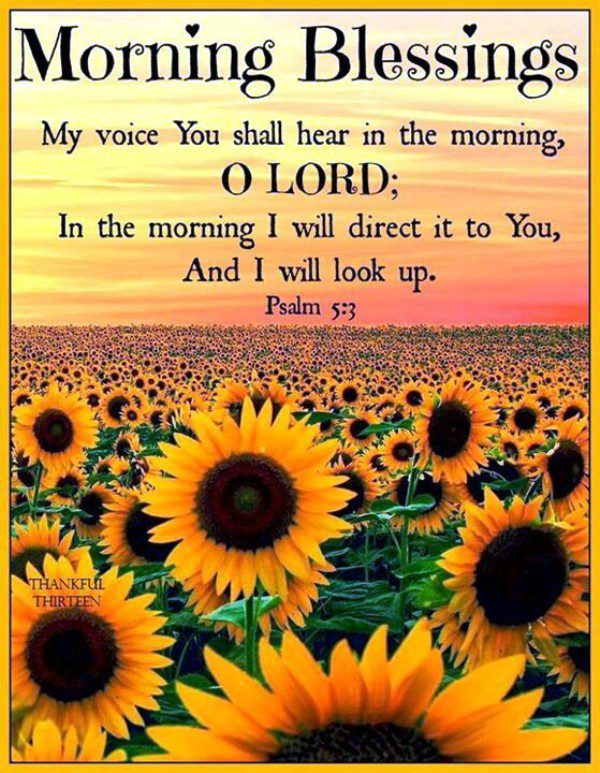Morning Blessings My Voice You Shall Hear