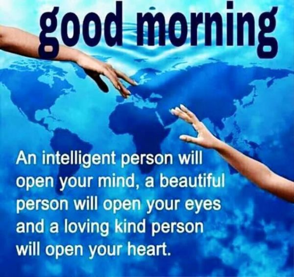 An Intelligent Person Will Open Your Mind