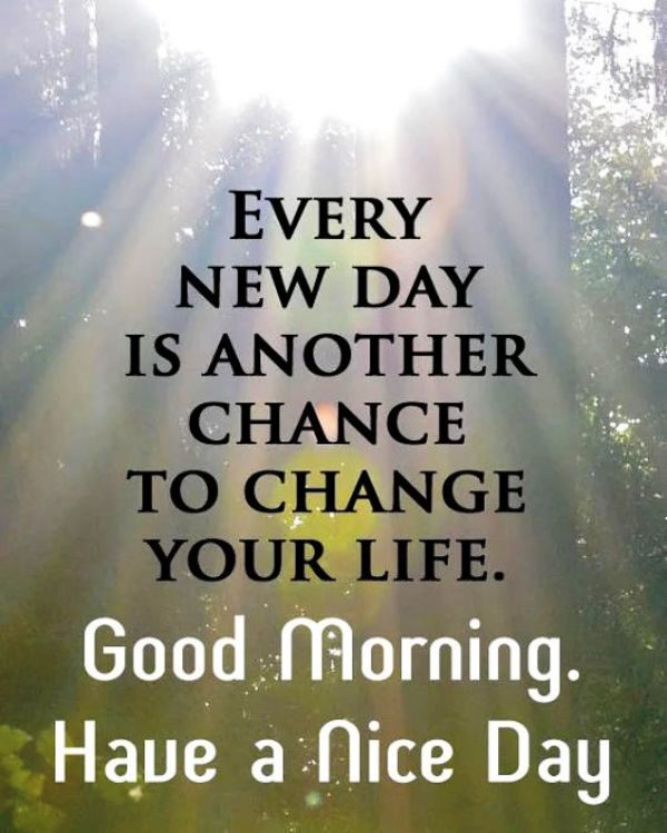 Every New Day Another Chance To Chance