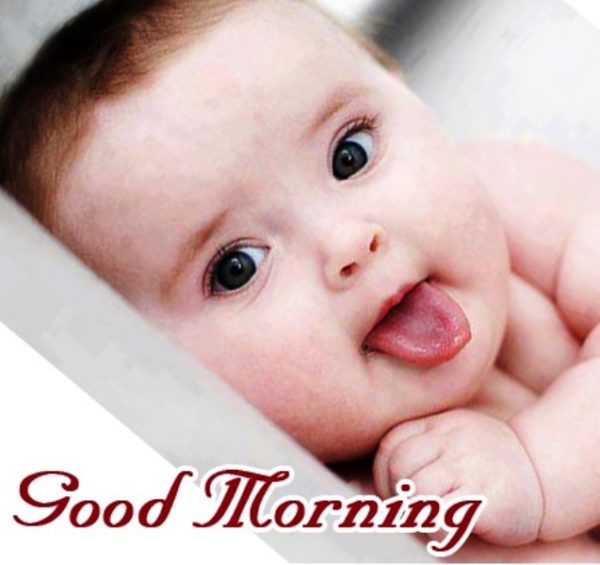 good morning baby Image