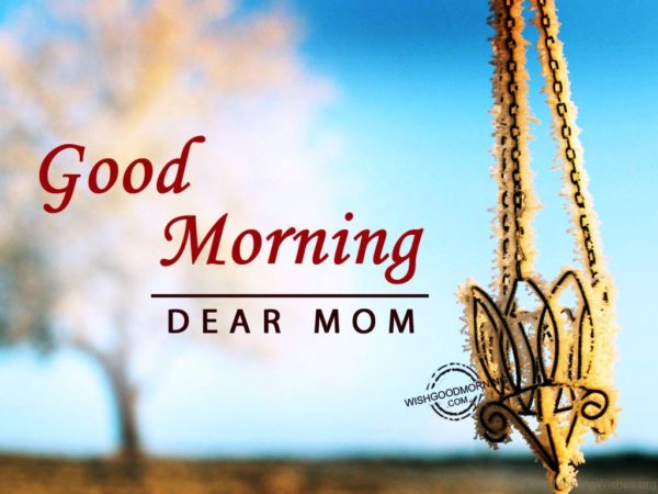 Good Morning Dear Mom