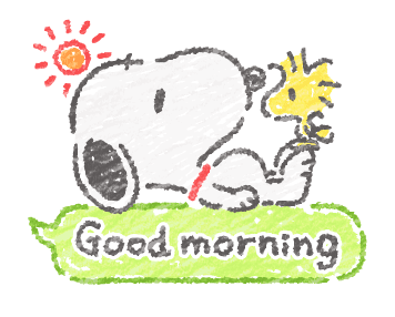 Good Morning Snoopy Picture