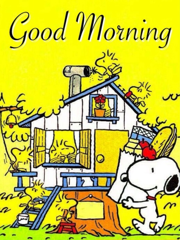 Good Morning Snoopy Pic
