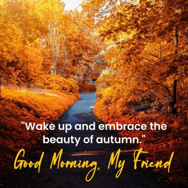 Good Morning Autumn Quotes Pictures