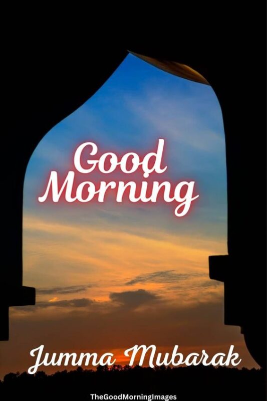 Good Morning Jumma Mubarak Image