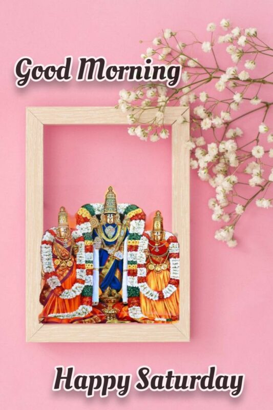 Amazing Good Morning Balaji Pink