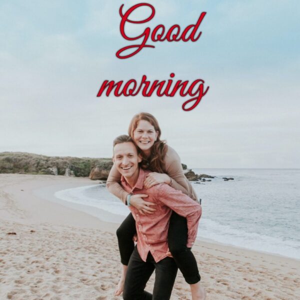 Amazing Good Morning Couple Have A Nice Day Image