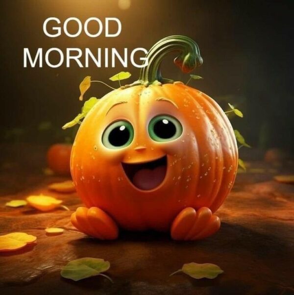 Best Good Morning Pumpkin Image