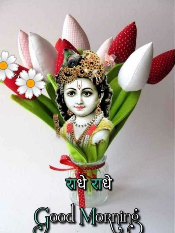 Best Good Morning Radhe Radhe Photo Image