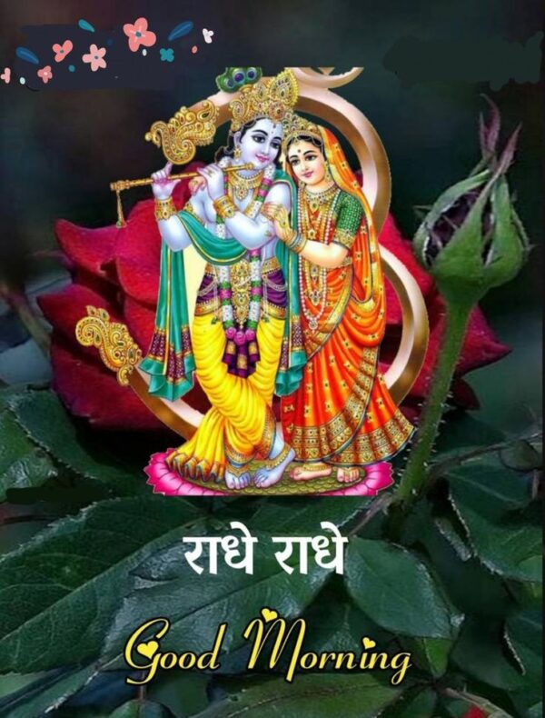 Best Good Morning Radhe Radhe Photo Pic