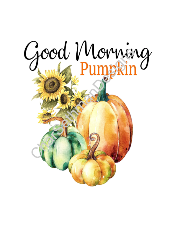 Fantastic Good Morning Pumpkin Pic