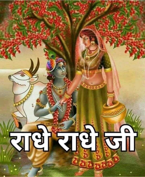 Fantastic Good Morning Radhe Radhe Image