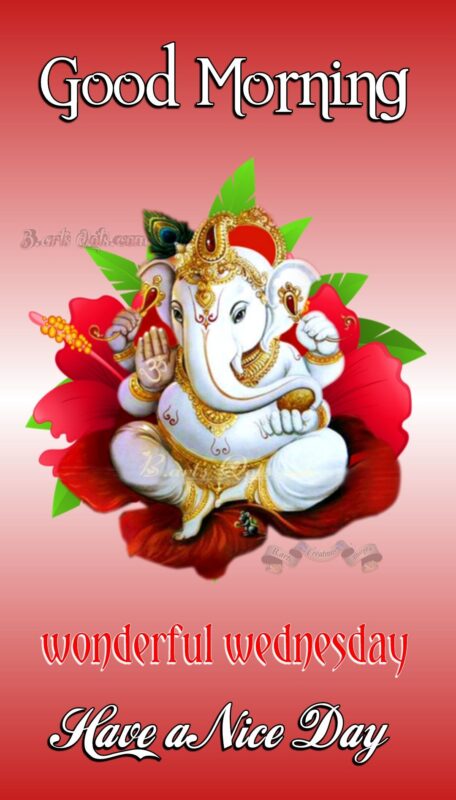 Ganesha Good Morning Have A Nice Day Status