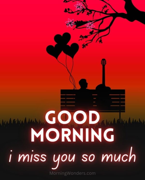 Good Morning I Miss You So Much Pic