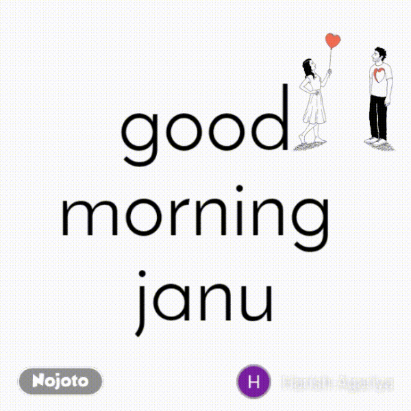 Good Morning Jaanu Gif