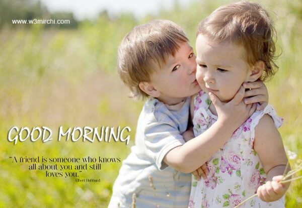 Good Morning Kiss Image