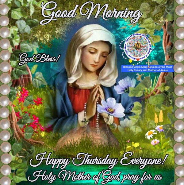 Good Morning Mother Mary God Bless