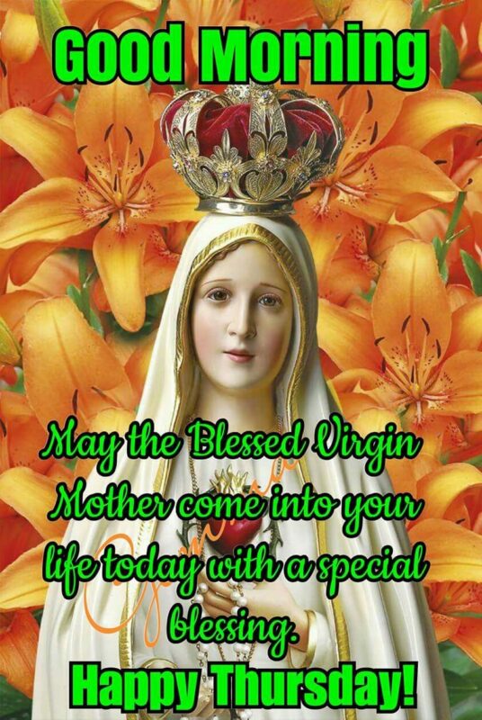 Good Morning Mother Mary Virgin Mother