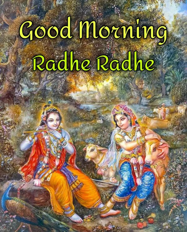 Good Morning Radhe Radhe Images