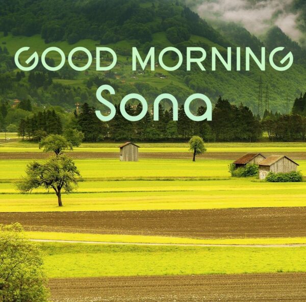 Good Morning Sona Pic