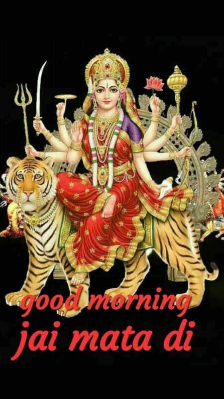 Jai Mata Di Good Morning Navratri Photo Download Dp Free