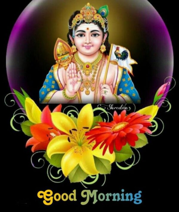 Lord Murugan Good Morning Image