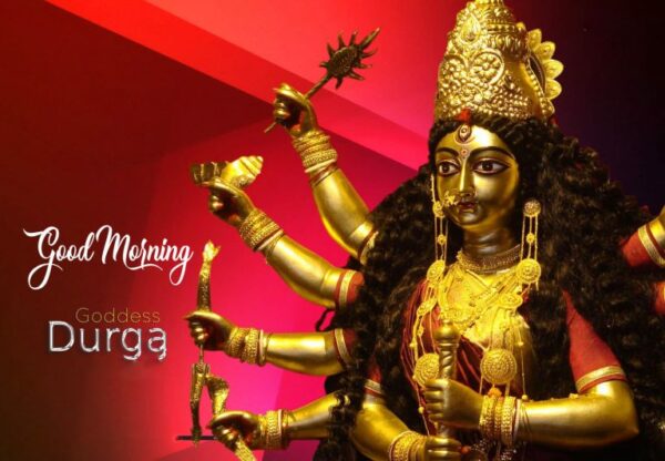 Maa Durga Good Morning Pic