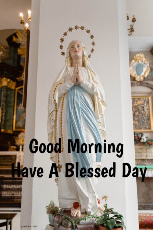 Mother Mary Good Morning Images