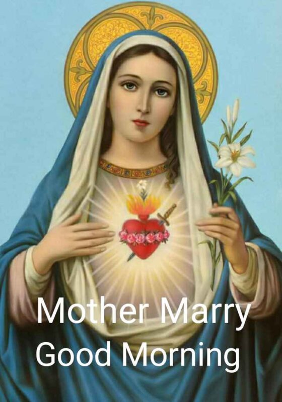 Mother Mary Good Morning Pics