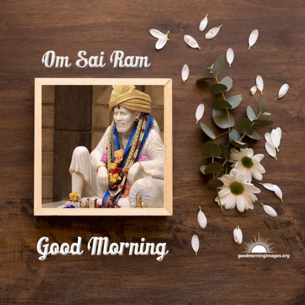 Om Sai Baba Good Morning Pic