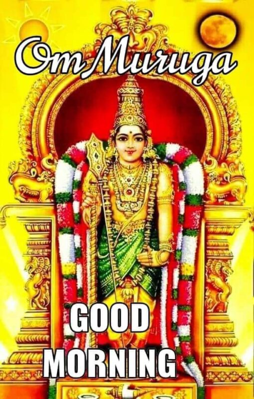 Photo Of God Murugan Good Morning