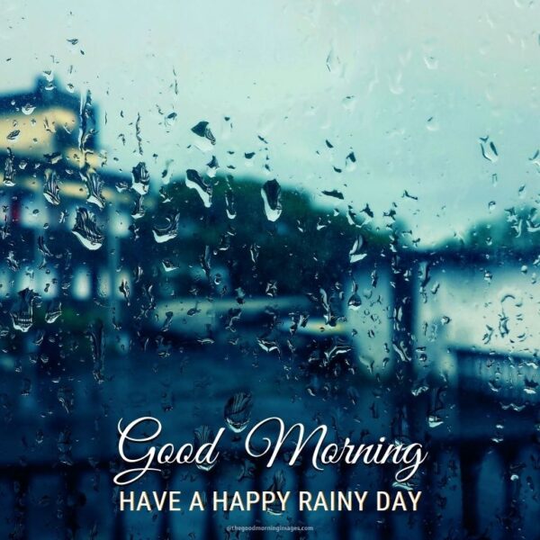 Rainy Good Morning Photo