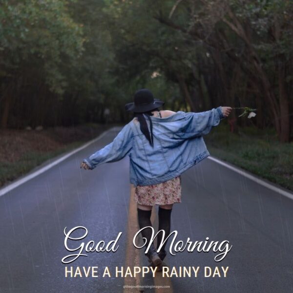 Rainy Good Morning Pic