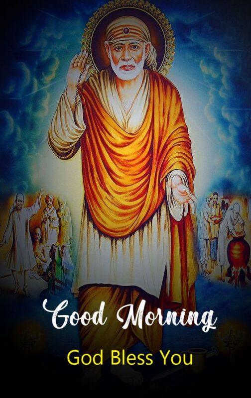 Sabka Malik Ek Hai Sai Baba Raghavendra Swamy Good Morning Images
