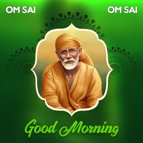 Sai Baba Good Morning Photos