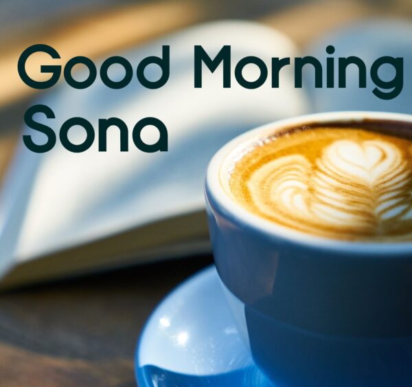 Sona Good Morning Coffee Cup