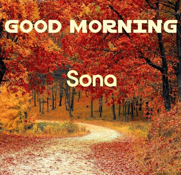 Sona Good Morning Picture