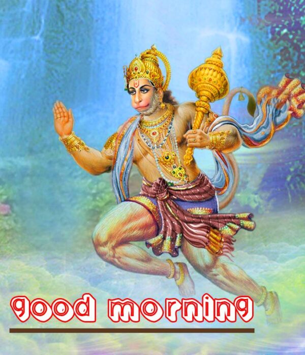 Wonderful Good Morning Hanuman Ji Photo