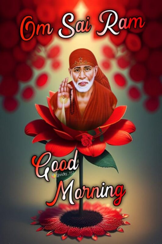 Wonderful Good Morning Om Sai Ram Pictures