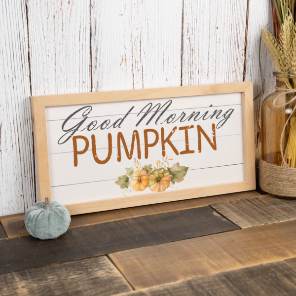 Wonderful Good Morning Pumpkin